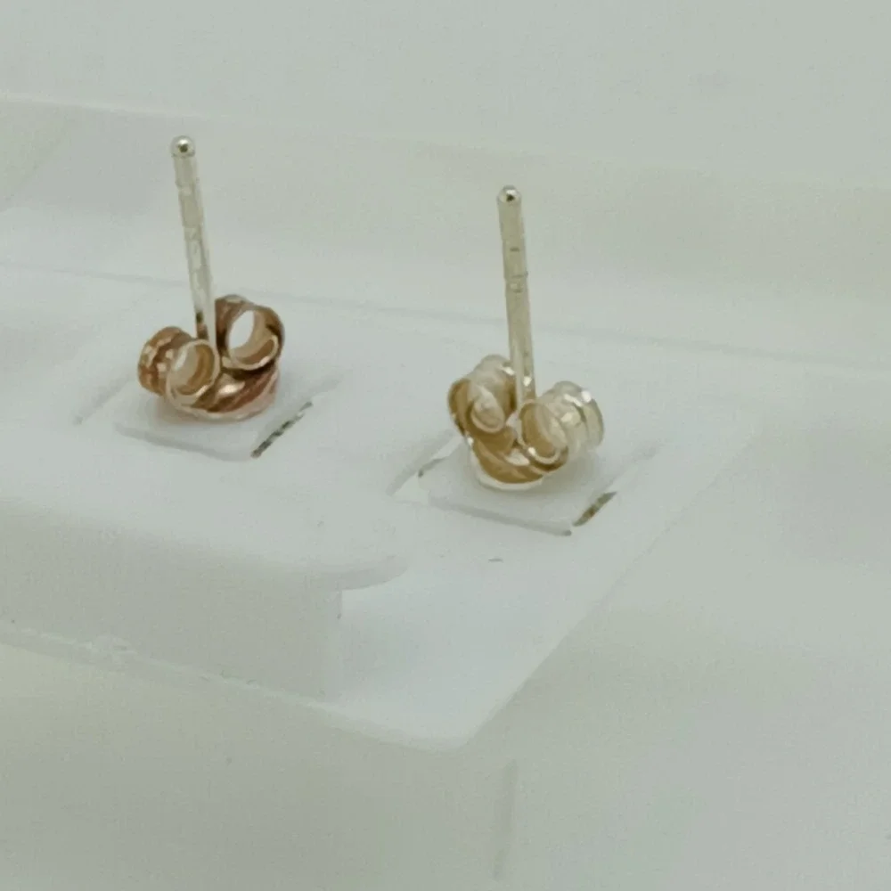Scorpion Stud Earrings 925 Sterling Silver Blue Crystal‎ Scorpio Zodiac Jewelry